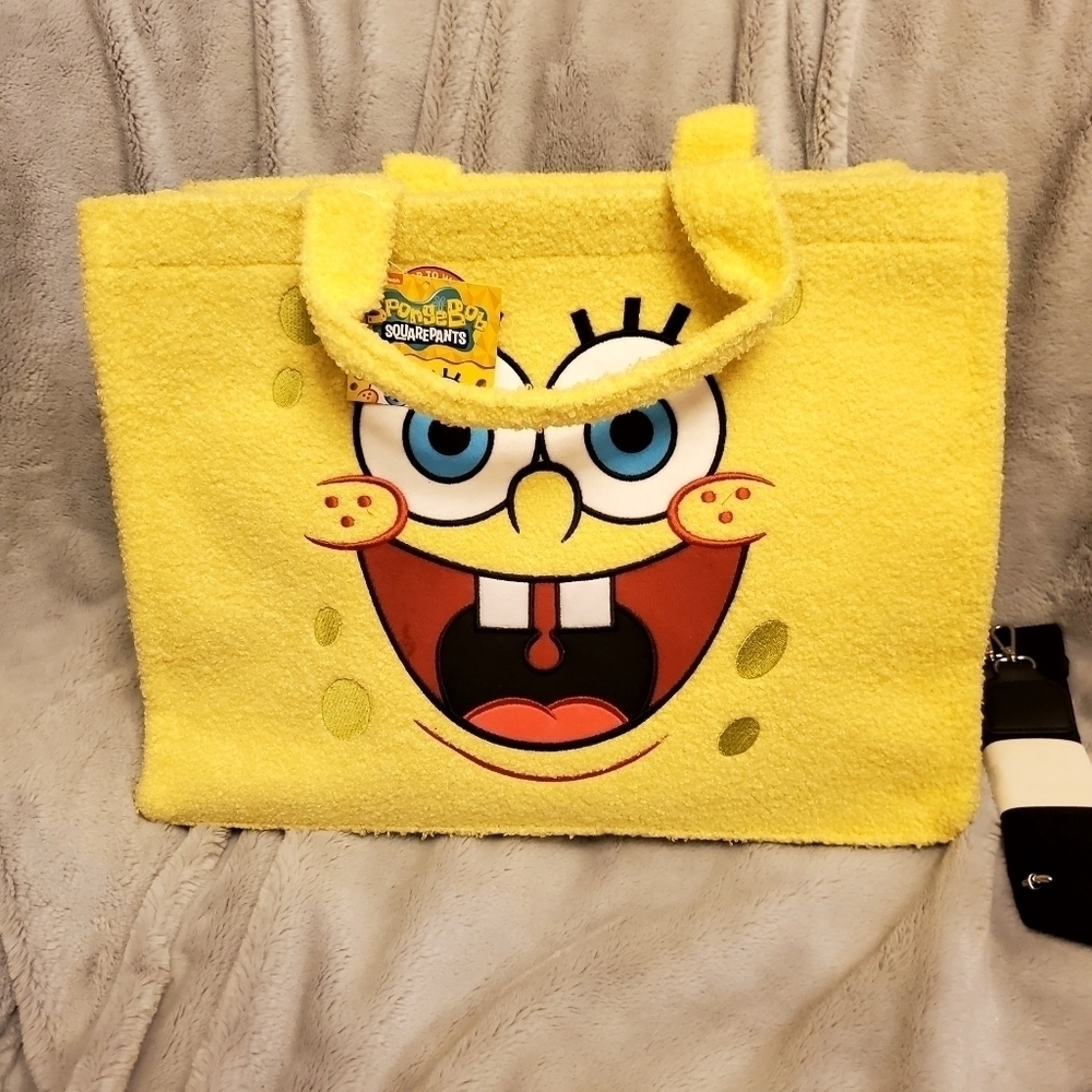 SpongeBob SquarePants Tote Bag Purse - Picture 2 of 9